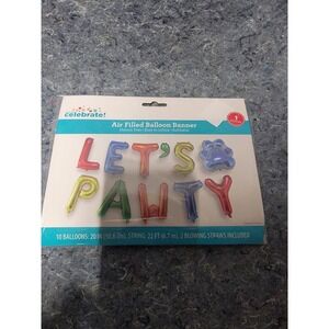 Let's Party for pets individual letters  ‎ New